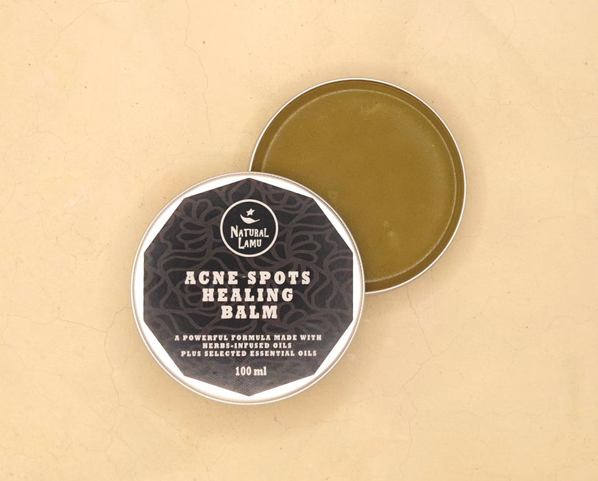 Acne Spots Healing Balm - Part of the #collection_name# collection, available at Natural Lamu