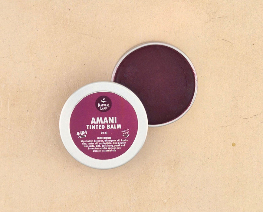 AMANI TINTED BALM - Part of the collection_name collection, available at Natural Lamu