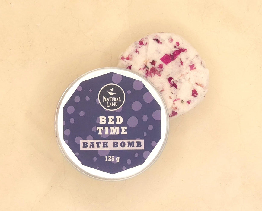 Bed Time Bath Bomb - Part of the #collection_name# collection, available at Natural Lamu
