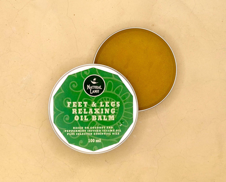 Feet & Legs Relaxing Balm - Part of the #collection_name# collection, available at Natural Lamu