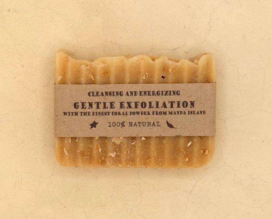 Gentle Exfoliation Natural Soap – Handmade, Cold-Processed - Part of the #collection_name# collection, available at Natural Lamu