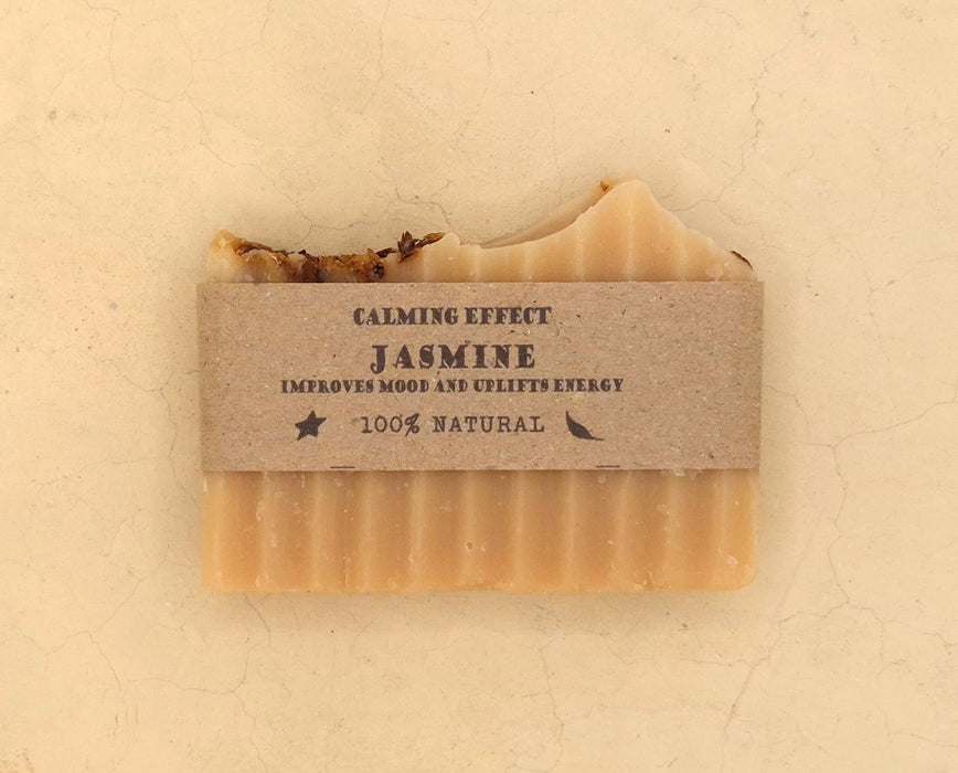 Jasmine Natural Soap – Handmade, Cold-Processed - Part of the #collection_name# collection, available at Natural Lamu