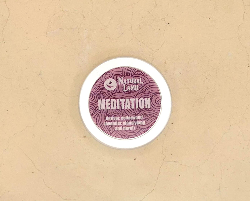 Meditation - Aromatherapy Balm - Part of the #collection_name# collection, available at Natural Lamu