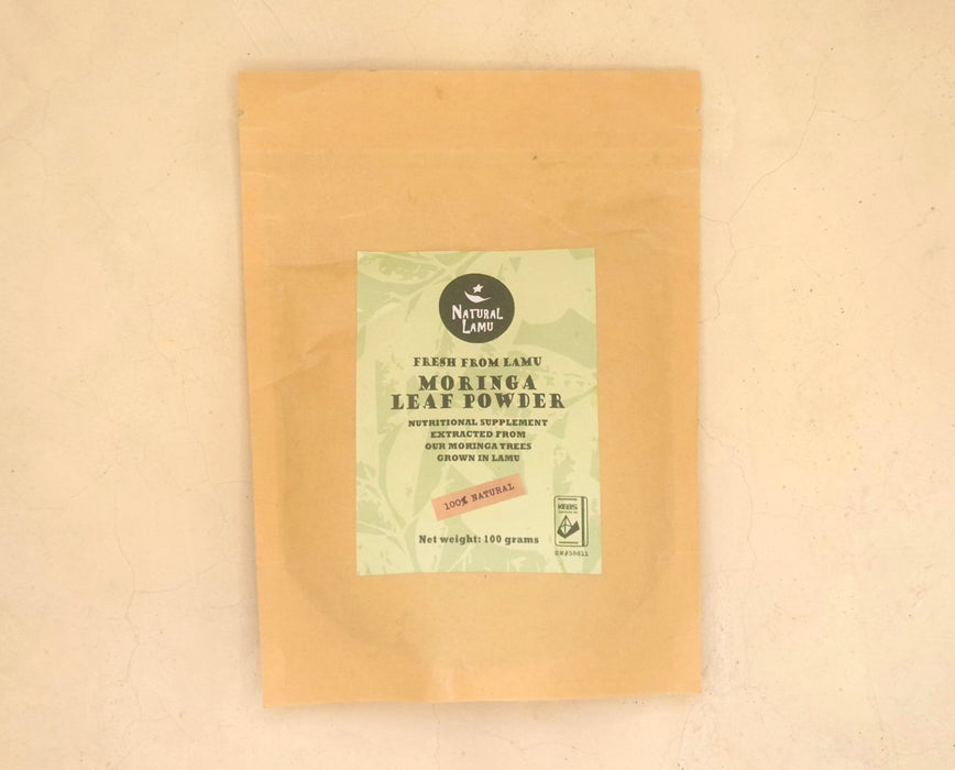 Moringa Leaf Powder - Part of the #collection_name# collection, available at Natural Lamu
