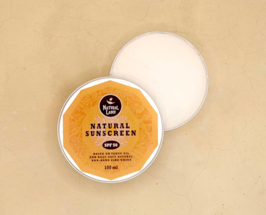 Natural Sunscreen (SPF 30 & 50) - Part of the #collection_name# collection, available at Natural Lamu