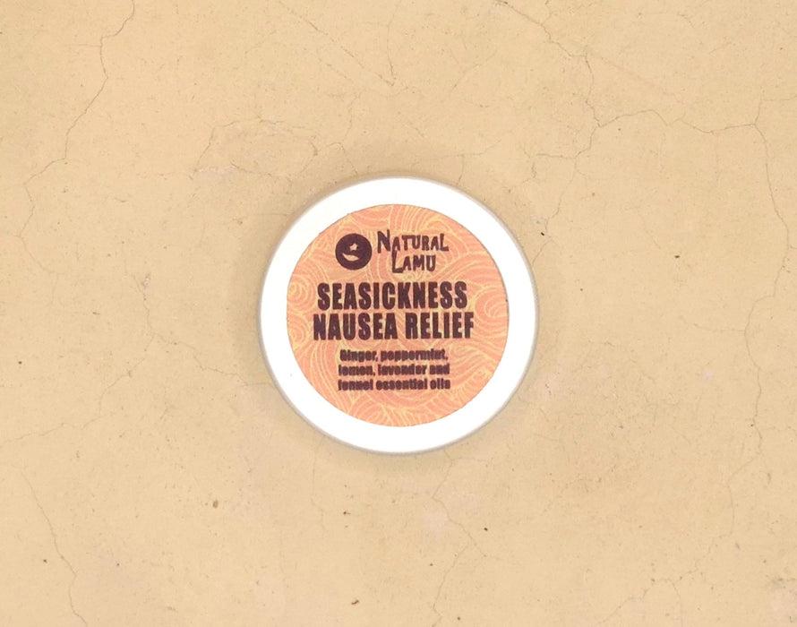 Nausea Relief - Aromatherapy Balm - Part of the #collection_name# collection, available at Natural Lamu
