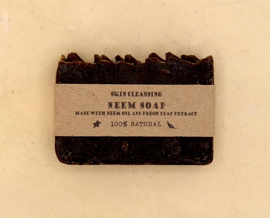 Neem Herbal Natural Soap – Handmade, Cold-Processed - Part of the #collection_name# collection, available at Natural Lamu