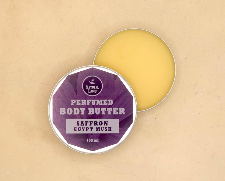 Saffron Perfumed Shea Body Butter - Part of the #collection_name# collection, available at Natural Lamu