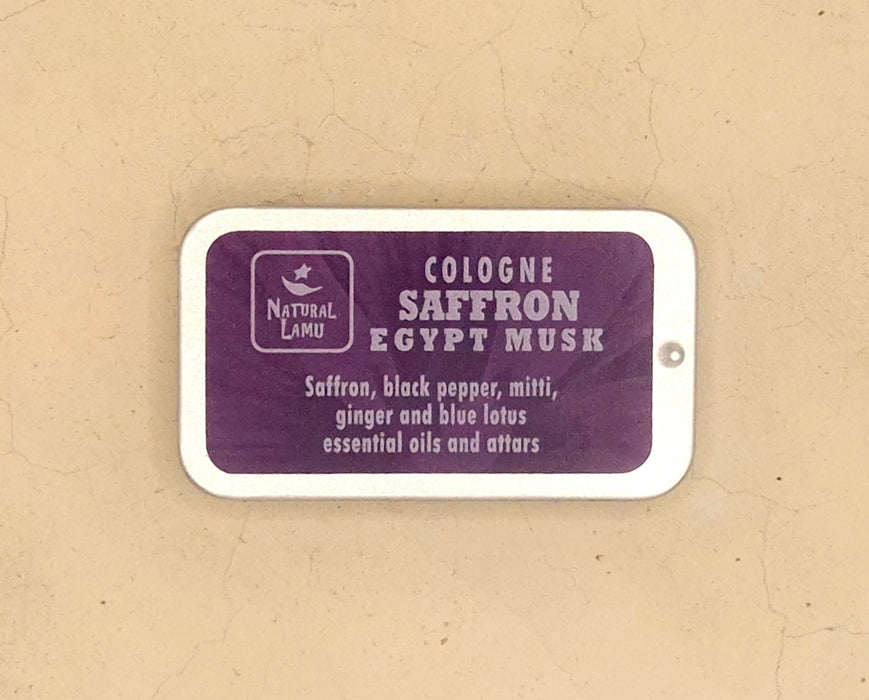 Saffron Cologne - Solid Fragrance - Part of the #collection_name# collection, available at Natural Lamu