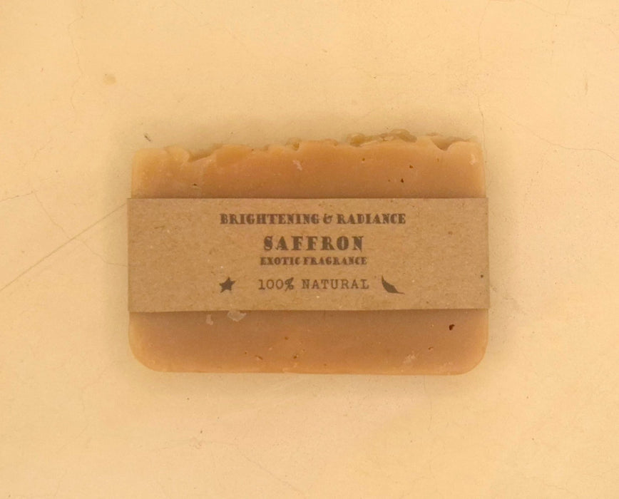 Saffron Natural Soap – Handmade, Cold-Processed - Part of the #collection_name# collection, available at Natural Lamu