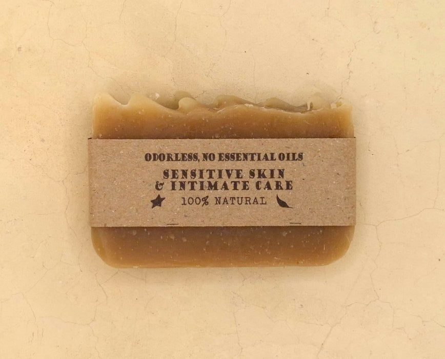 Sensitive Skin & Intimate Care Natural Soap – Handmade, Cold-Processed - Part of the #collection_name# collection, available at Natural Lamu