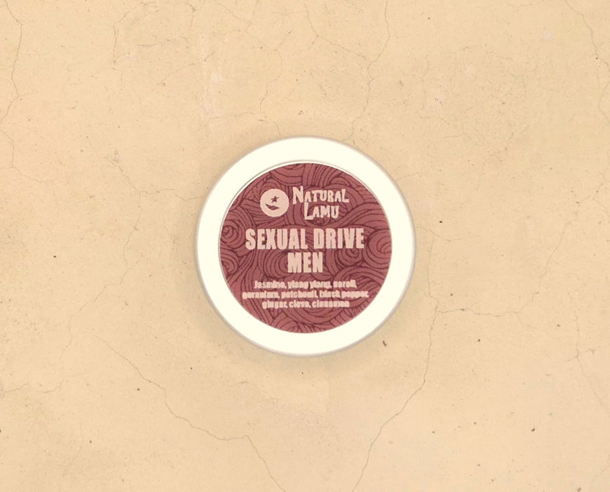 Sexual Drive Men - Aromatherapy Balm - Part of the #collection_name# collection, available at Natural Lamu