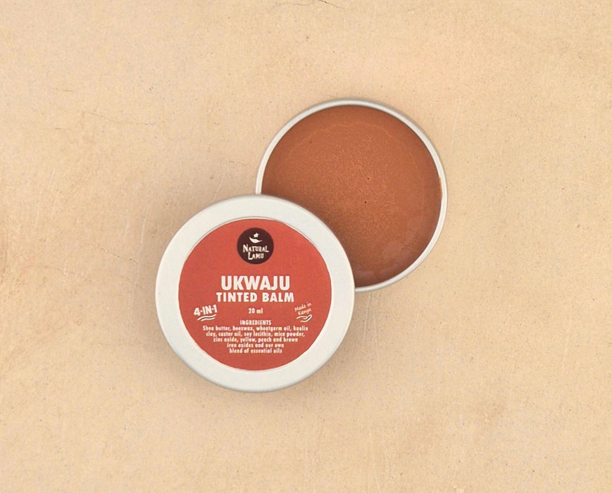 UKWAJU TINTED BALM - Part of the collection_name collection, available at Natural Lamu