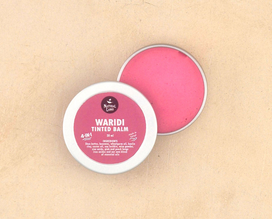 WARIDI TINTED BALM - Part of the collection_name collection, available at Natural Lamu