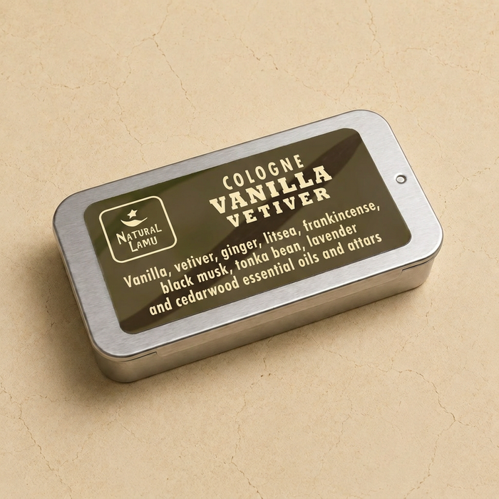 Vanilla Vetiver - Cologne - Solid Fragrance