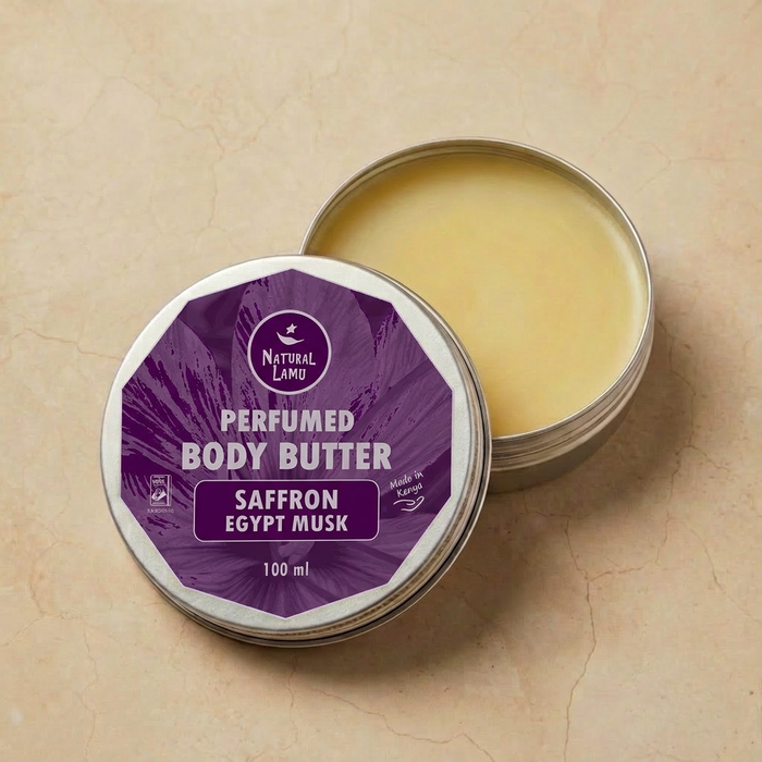 Perfumed Shea Body Butter - Saffron Egypt Musk