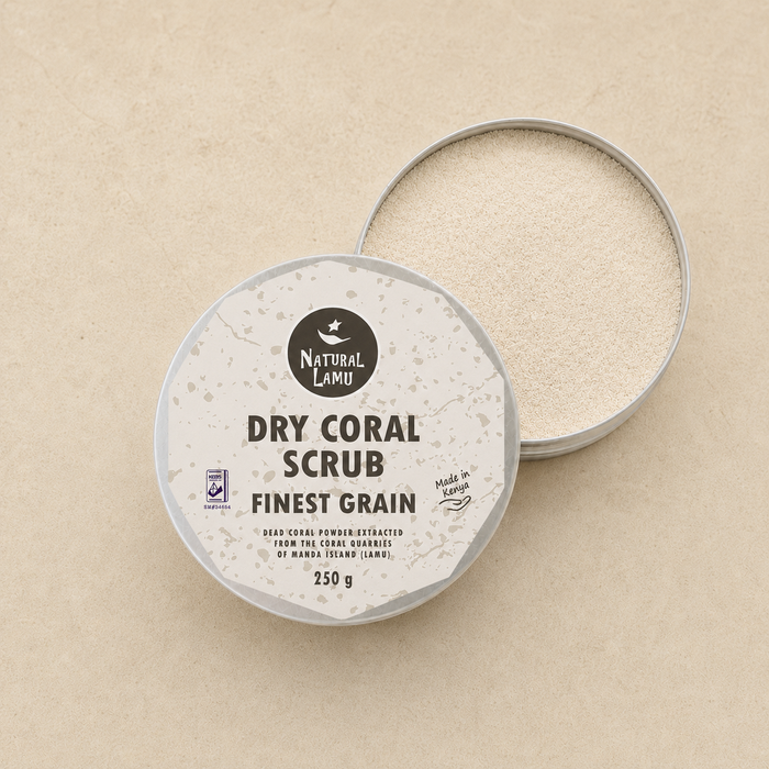Dead Coral Powder Dry Scrub - Finest Grain