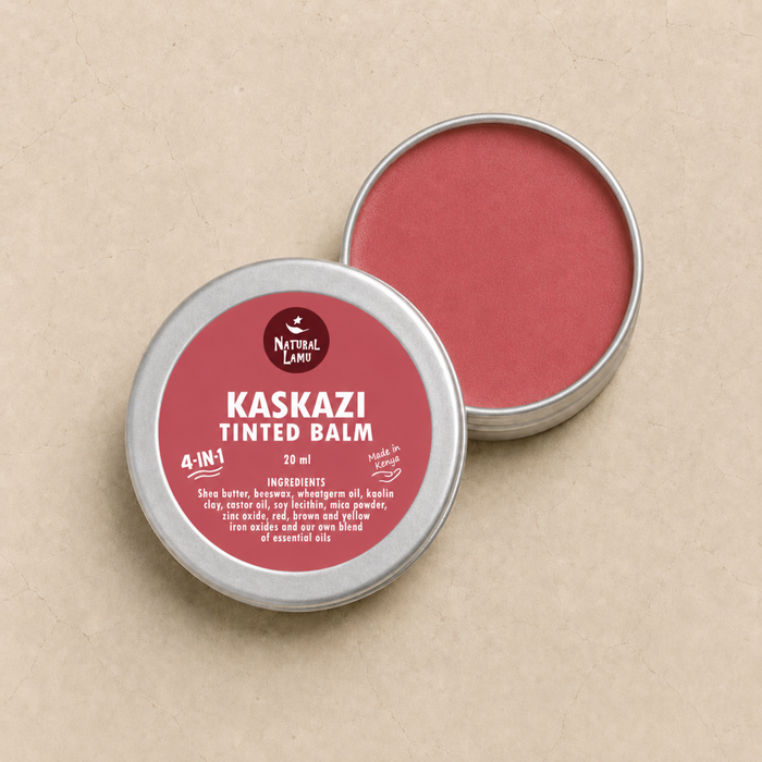 Warm Coral – KASKAZI – 4-in-1 Tinted Balm