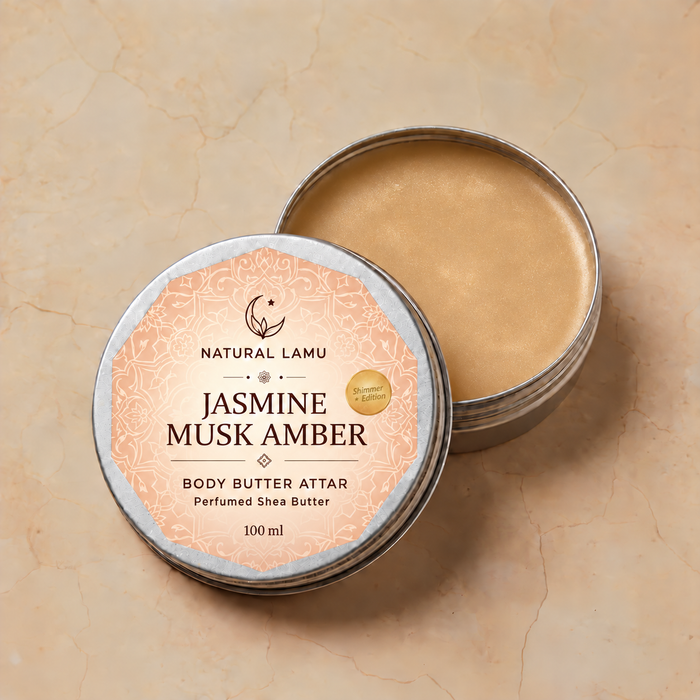 Arabian Body Butter - Jasmine Musk Amber - Shimmer Edition