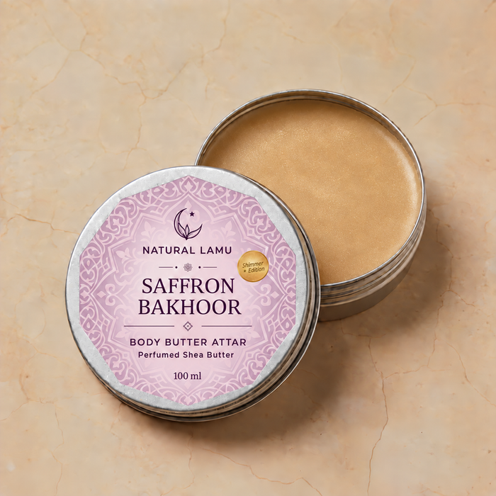 Arabian Body Butter - Saffron Bakhoor - Shimmer Edition