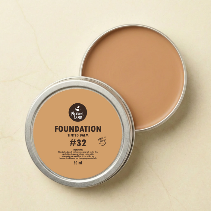 Foundation #32 — Light-Medium Warm — Natural Foundation