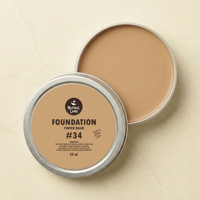 Foundation #34 — Medium Warm — Natural Foundation