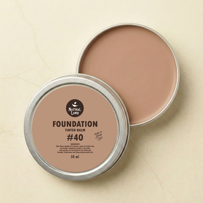 Foundation #40 — Medium Rosy Beige — Natural Foundation