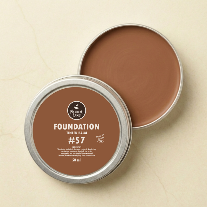 Foundation #57 — Deep Warm — Natural Foundation