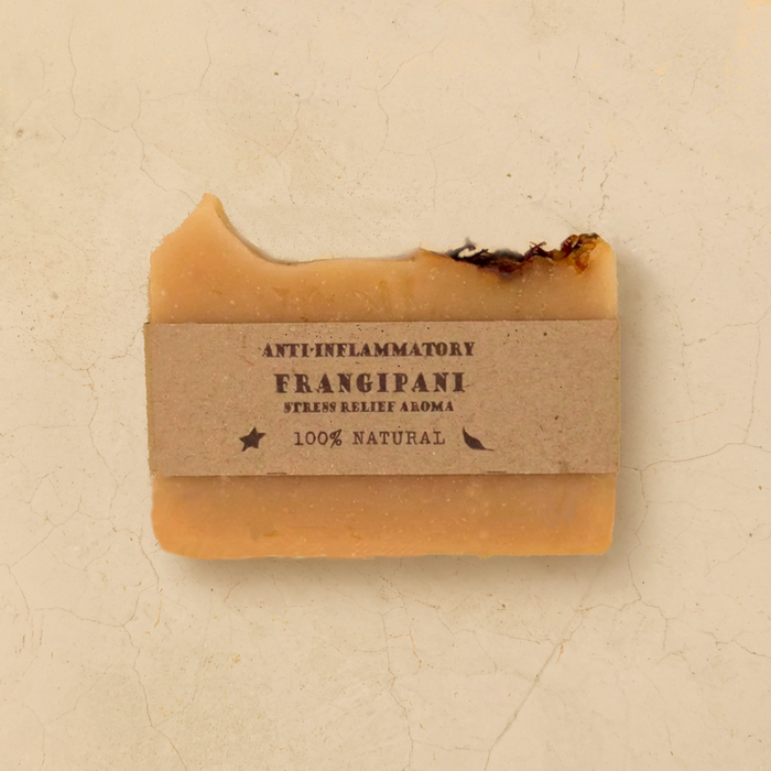 Frangipani Natural Soap – Handmade, Cold-Processed