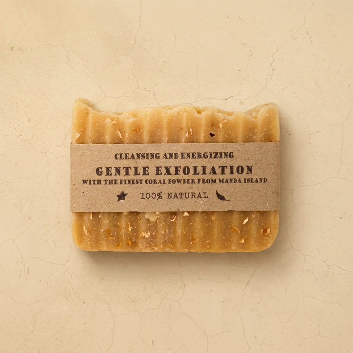 Gentle Exfoliation Natural Soap – Handmade, Cold-Processed