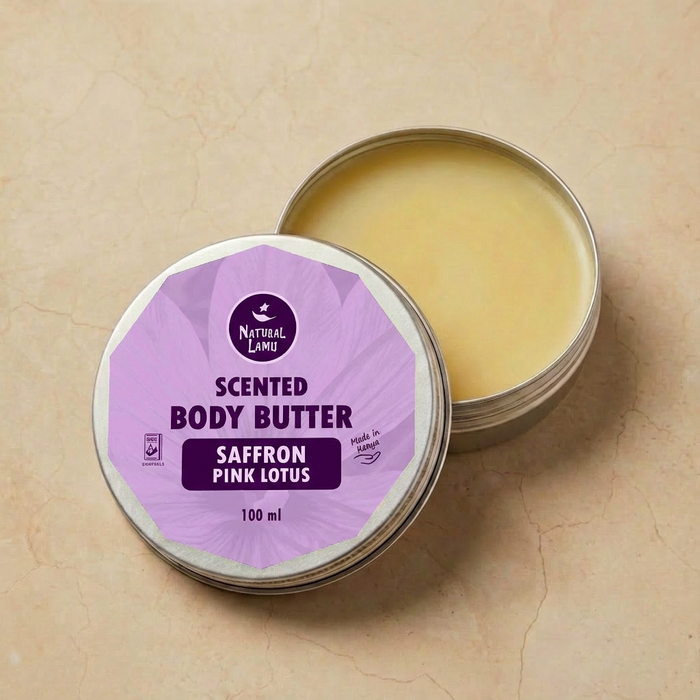Scented Shea Body Butter - Saffron Pink Lotus