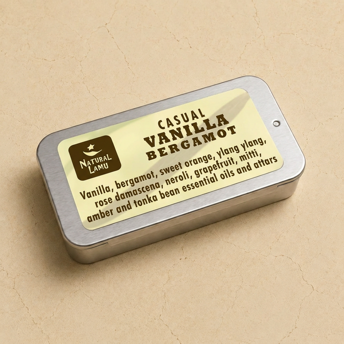 Vanilla Bergamot - Casual Scent - Solid Fragrance