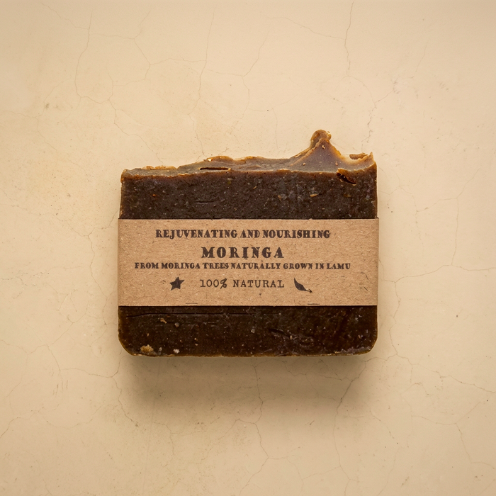 Moringa Herbal Natural Soap – Handmade, Cold-Processed