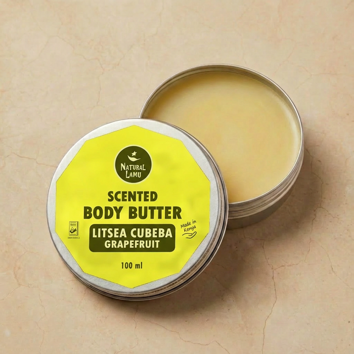 Scented Shea Body Butter - Litsea Cubeba Grapefruit