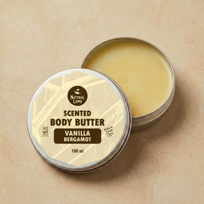 Scented Shea Body Butter - Vanilla  Bergamot