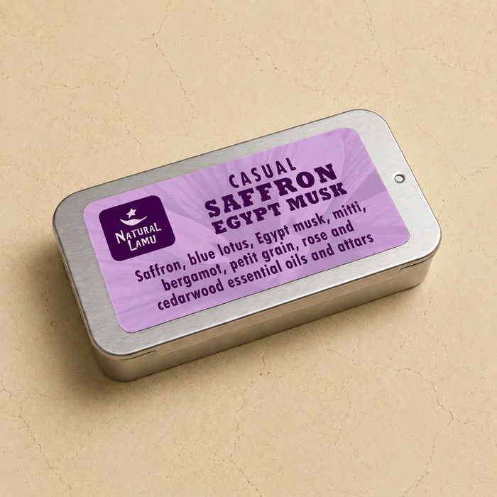Saffron Egypt Musk - Casual Scent - Solid Fragrance