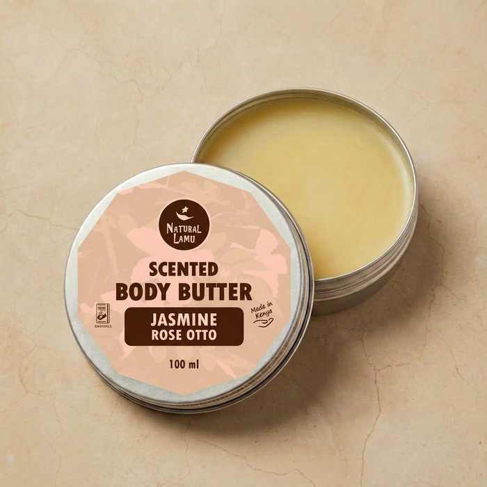 Scented Shea Body Butter - Jasmine Rose Otto