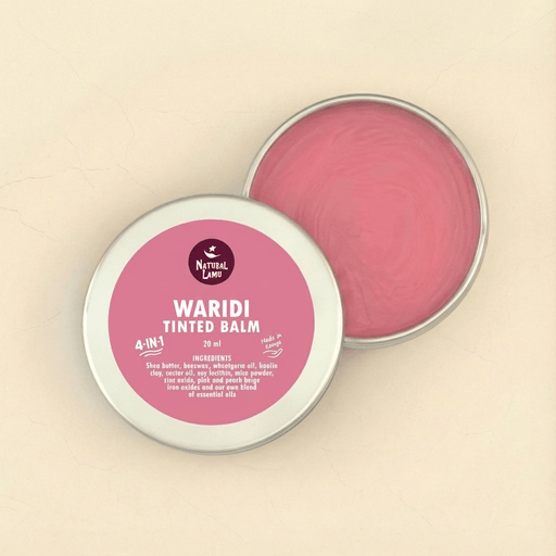 Antique Rose – WARIDI – 4 - in - 1 Tinted Balm - Part of the collection_name collection, available at Natural Lamu