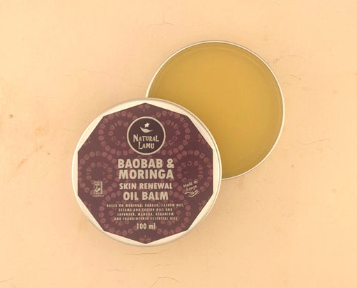 Baobab & Moringa – SKIN RENEWAL - Oil Balm - Part of the collection_name collection, available at Natural Lamu