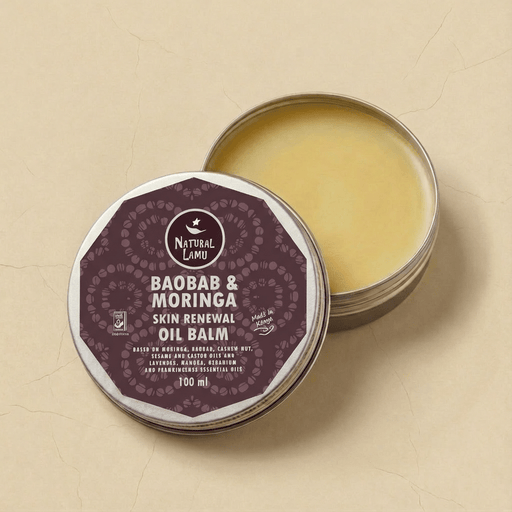 Baobab & Moringa – SKIN RENEWAL - Oil Balm - Part of the collection_name collection, available at Natural Lamu