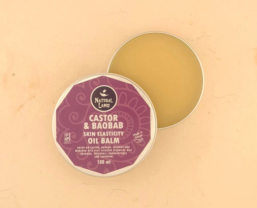 Castor & Baobab – SKIN ELASTICITY - Oil Balm - Part of the collection_name collection, available at Natural Lamu