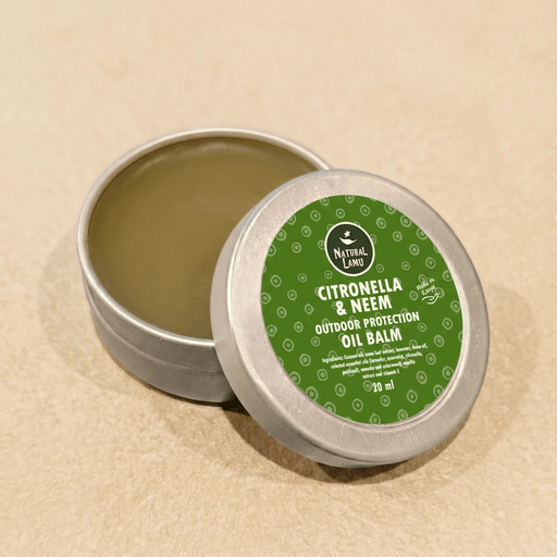 Citronella & Neem – OUTDOOR PROTECTION - Oil Balm (20ml) - Part of the collection_name collection, available at Natural Lamu