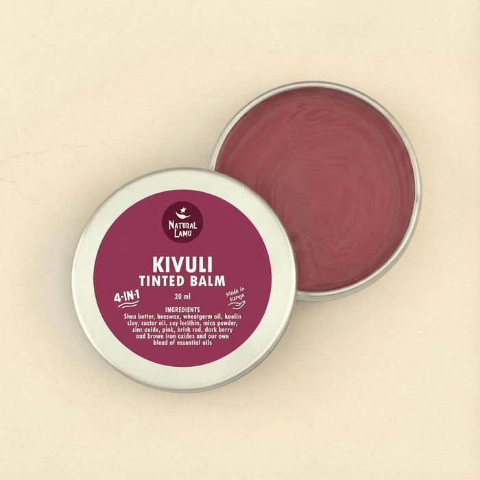 Dusty Cranberry – KIVULI – 4 - in - 1 Tinted Balm - Part of the collection_name collection, available at Natural Lamu