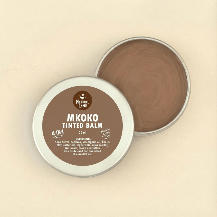 Earthy Bronze – MKOKO – 4 - in - 1 Tinted Balm - Part of the collection_name collection, available at Natural Lamu