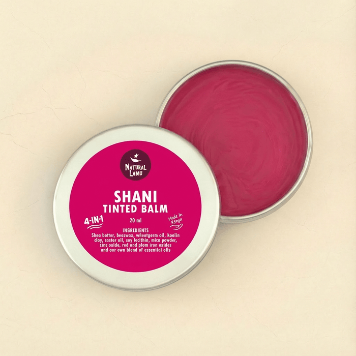 Flamingo Pink – SHANI – 4 - in - 1 Tinted Balm - Part of the collection_name collection, available at Natural Lamu