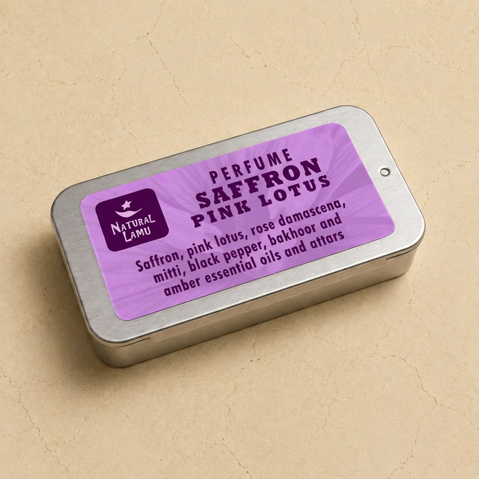 Saffron Pink Lotus - Perfume - Solid Fragrance