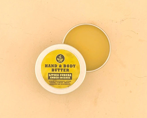 Litsea Cubeba Perfumed Shea Body Butter - Part of the collection_name collection, available at Natural Lamu