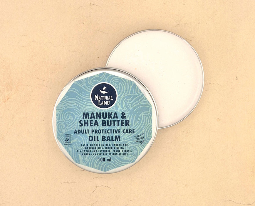 Manuka & Shea Butter – ADULT PROTECTIVE CARE - Oil Balm - Part of the collection_name collection, available at Natural Lamu
