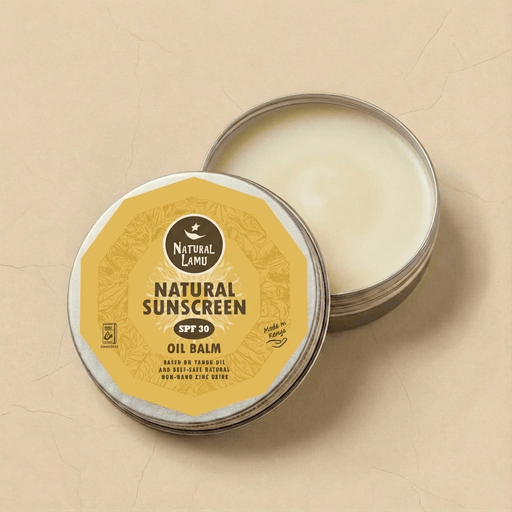 Natural SUNSCREEN (SPF 10, 30 & 50) - Part of the collection_name collection, available at Natural Lamu
