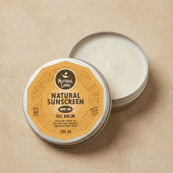 Natural SUNSCREEN (SPF 10, 30 & 50) - Part of the collection_name collection, available at Natural Lamu